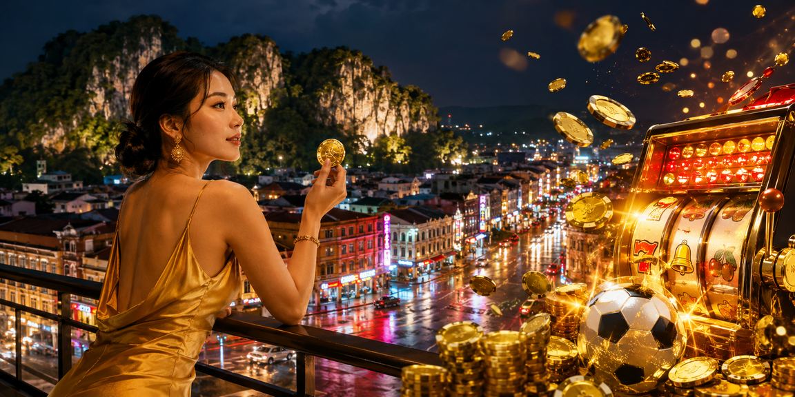 Paparan permainan slot yang popular di Ipoh dengan grafik menarik